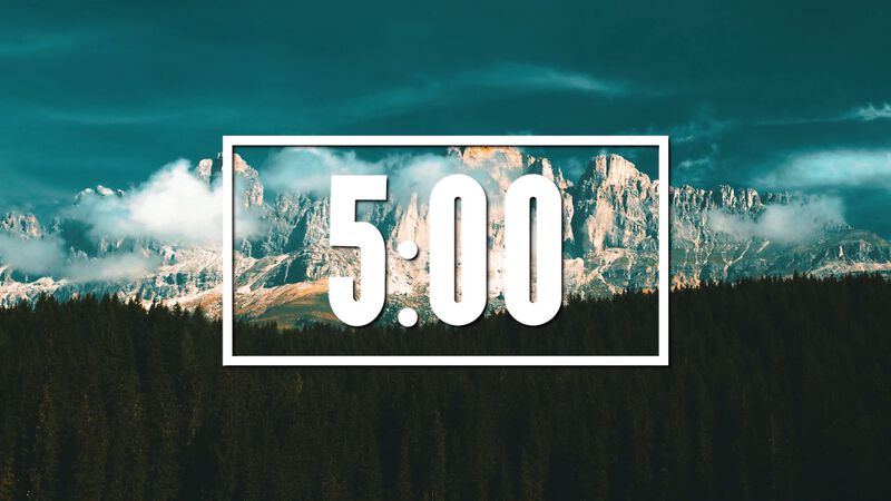 Chill Mountains Countdown